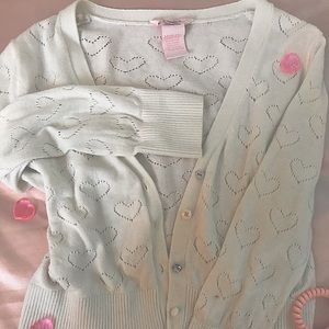 Candies Y2K crop cardigan